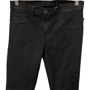 J. Brand jeans women’s size 6 size 27 black wax feel dry clean Flare
